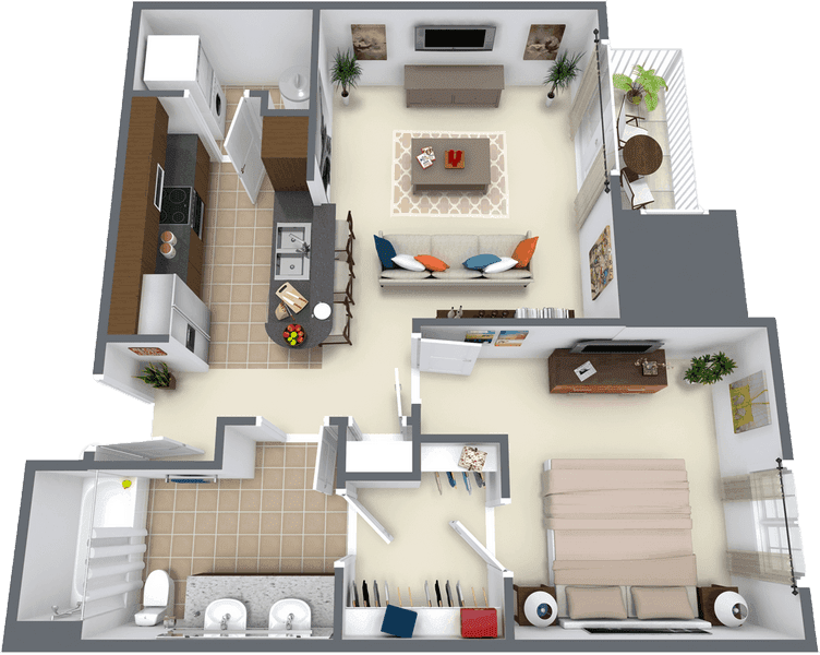 The Mahi 1 Bedroom Apartments The Mahi 1 Bedroom Apartments